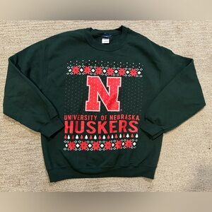 Nebraska Husker Fair Isla Crew Sweatshirt